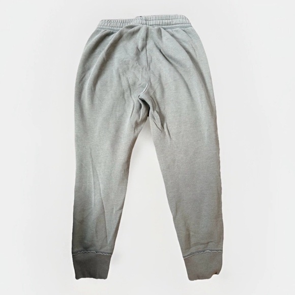 Aerie Women’s Size Small Jogger Sweatpants Sage Green Zipper Pockets Drawstring - Picture 2 of 6